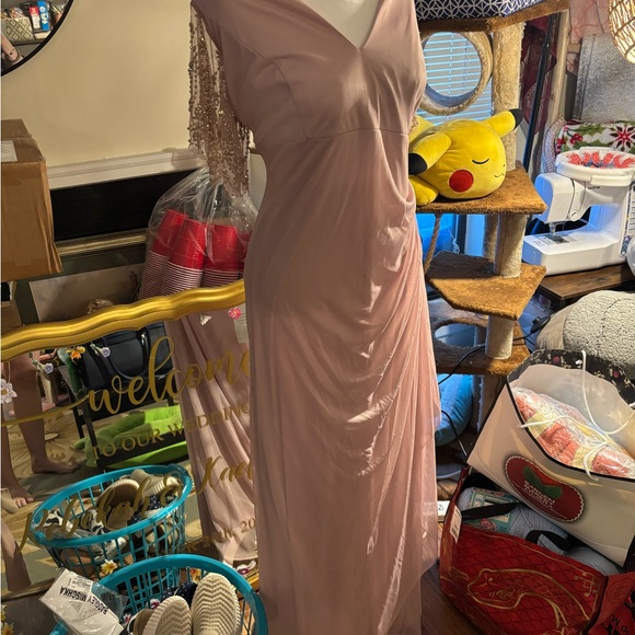 Alex Evenings Blush Maxi Dress - Picture 1 of 4